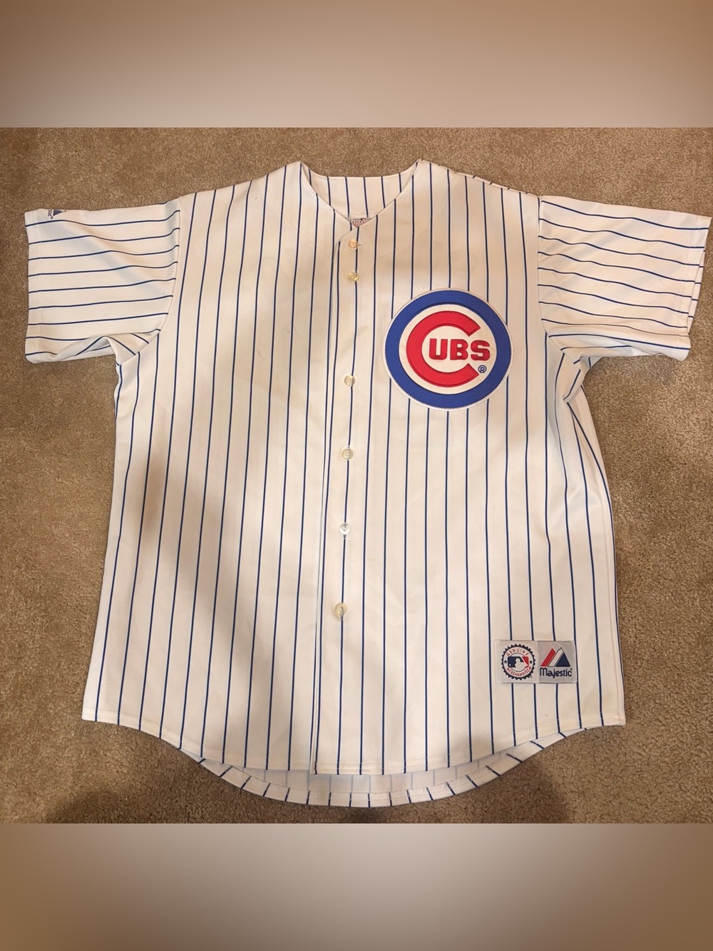 Majestic Chicago Cubs Alfonso Soriano Jersey Sewn XL